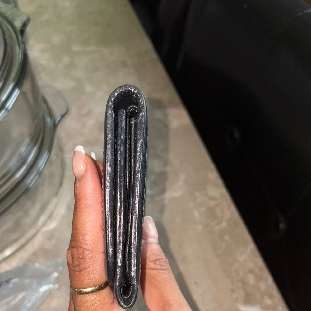 Fendi Zucca Compact TriFold Canvas and Leather Wallet - Picture 3 of 5